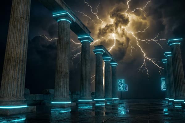 Слот Gates of Olympus с молниями